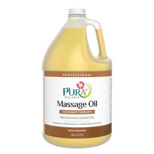 PURA 1ST Professional Coconut Therapy Massage Oil