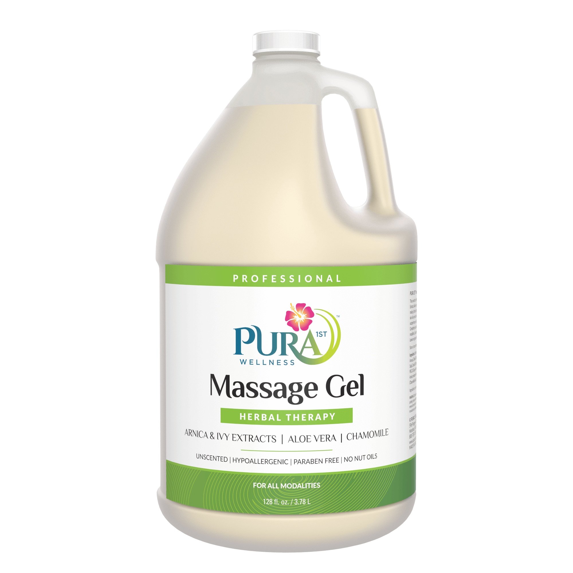 PURA 1ST Professional Herbal Therapy Massage Gel