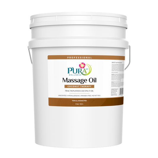 PURA 1ST Professional Coconut Therapy Massage Oil