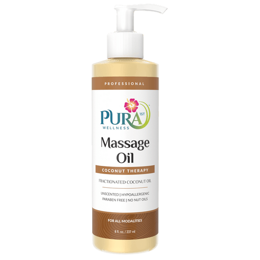 PURA 1ST Professional Coconut Therapy Massage Oil