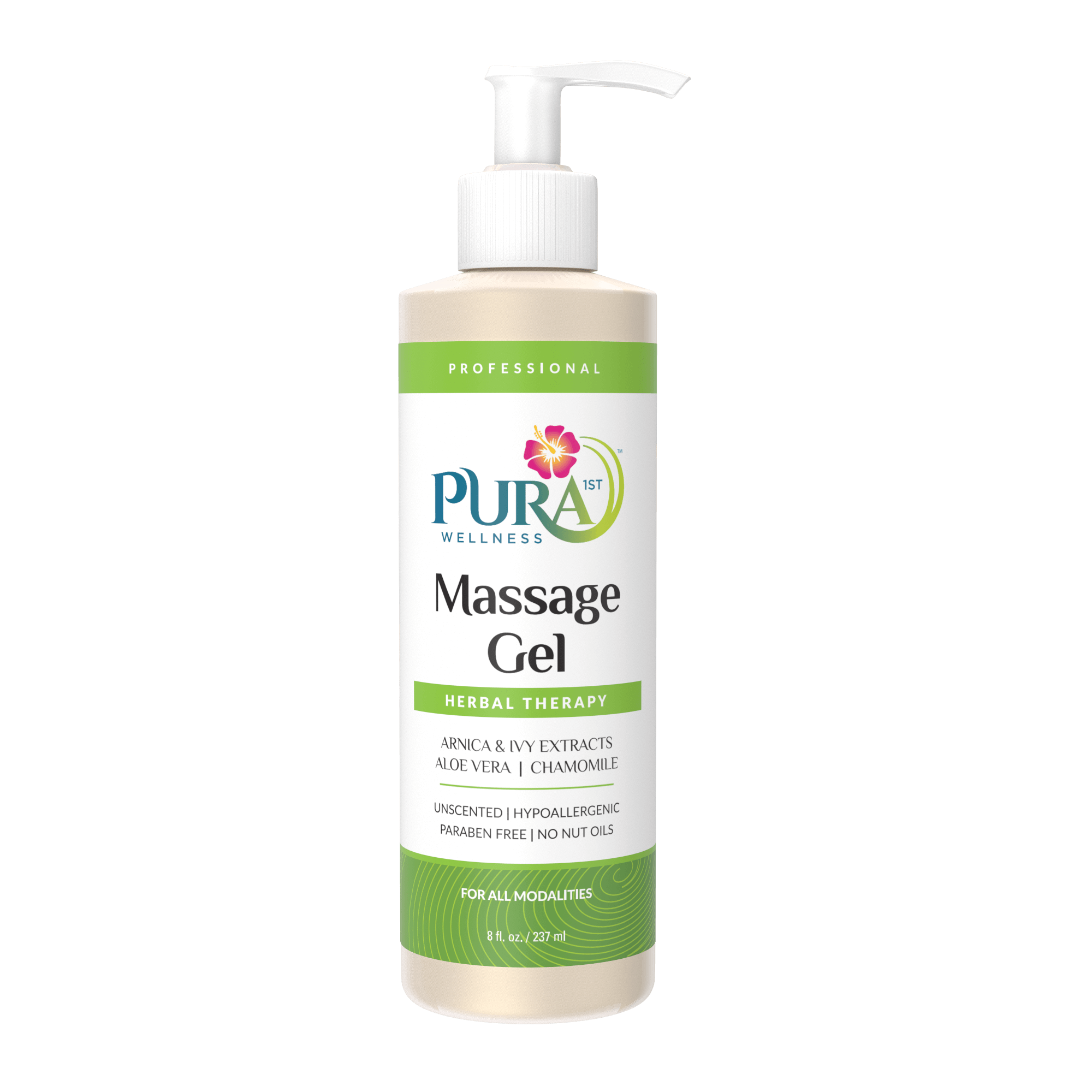 PURA 1ST Professional Herbal Therapy Massage Gel