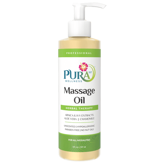 PURA 1ST Professional Herbal Therapy Massage Oil